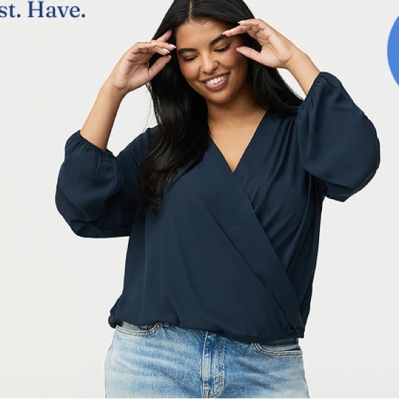 Torrid Classic Dressy Blouse - Picture 2 of 4